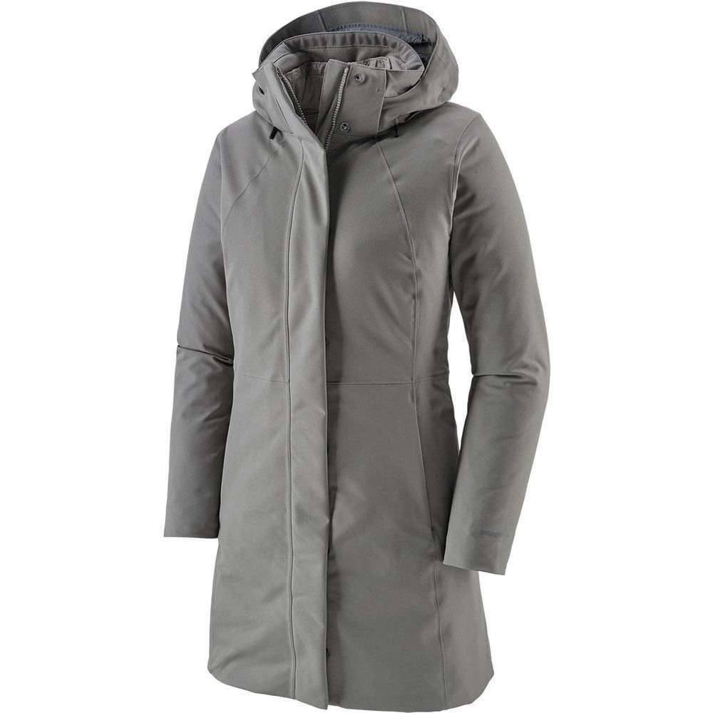 Patagonia Tres Parka Outer Shell Jacket Gray‎ Heathered Womens Small